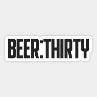 beer:thirty Sticker